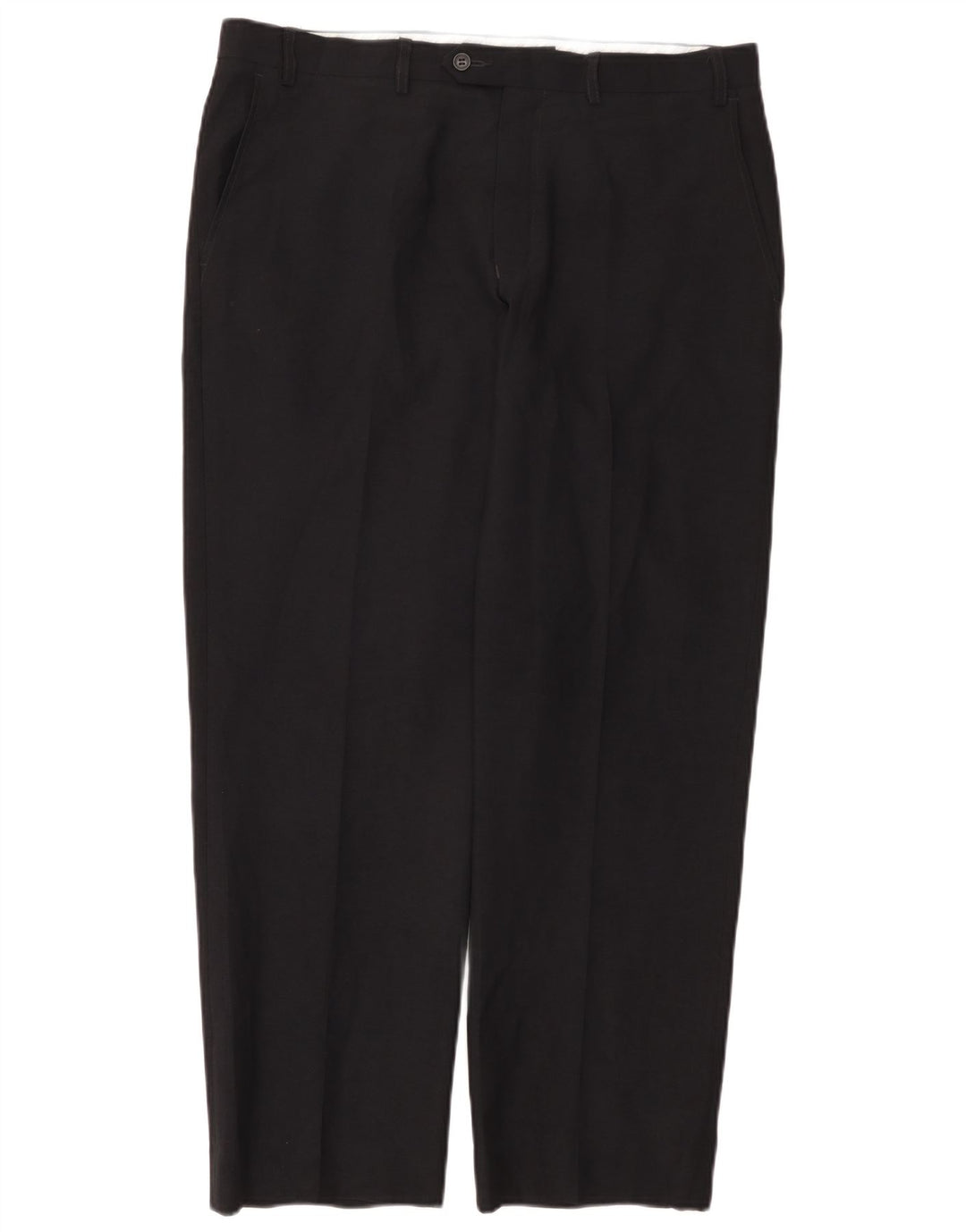 Marks & Spencer Maßgeschneiderte, gerade Anzughose für Herren, W36 L29, Marineblau