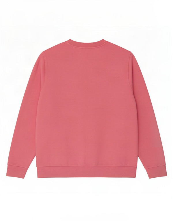 Marks & Spencer Womens Sweatshirt Jumper UK 14 Large Pink Cotton