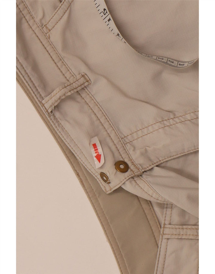 Columbia Damen Cargo-Shorts US 8 Medium W30 Off White Nylon