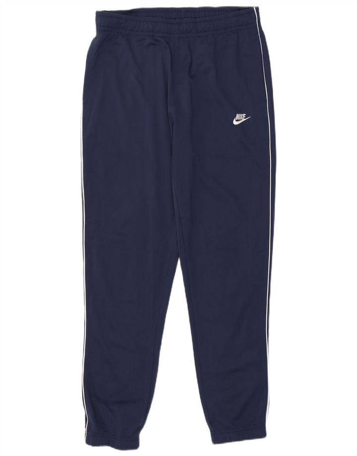 Nike Herren-Trainingshose, Jogginghose, groß, marineblau, Polyester