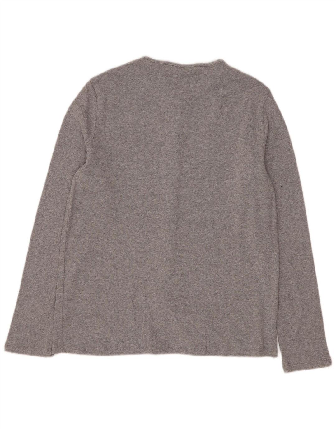 Marks & Spencer Damen-Cardigan-Pullover UK 12 Mittelgraue Baumwolle