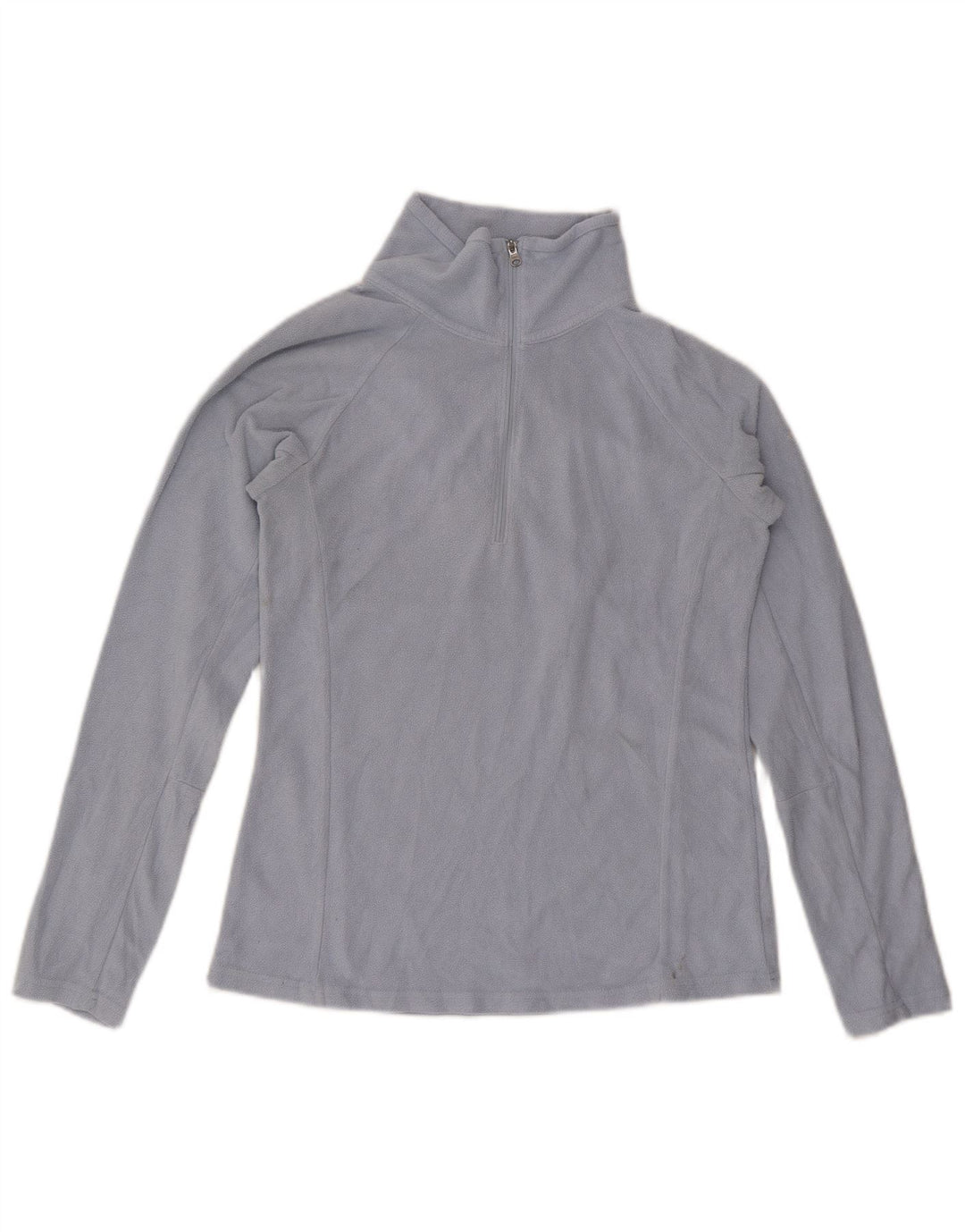 Columbia Damen-Fleecepullover mit Reißverschluss, UK 10, Größe S, Blau, Polyester