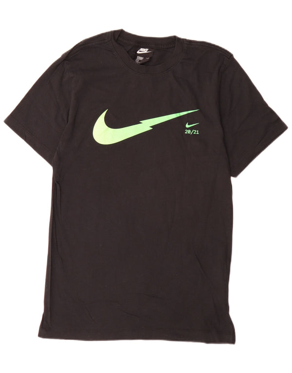 Nike Herren-T-Shirt mit Standard-Passform, Grafik, Größe S, Schwarz, Baumwolle