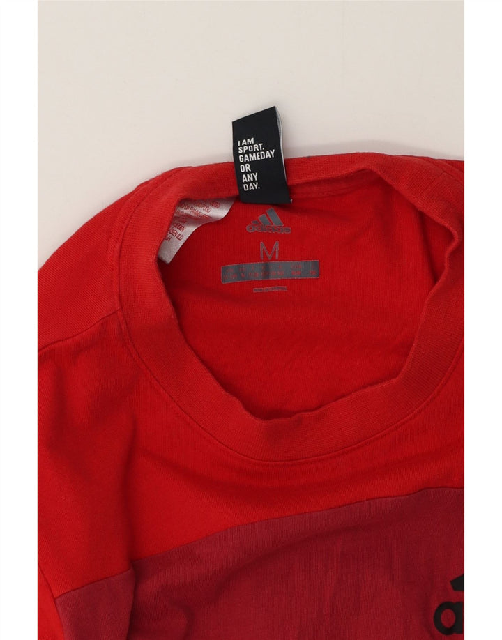 Adidas T-Shirt mit Grafik für Jungen, 11–12 Jahre, mittelrot