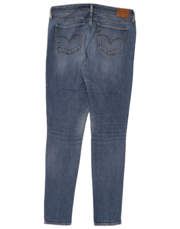 Levi's Damen 711 Skinny Jeans W30 L32 Blaue Baumwolle