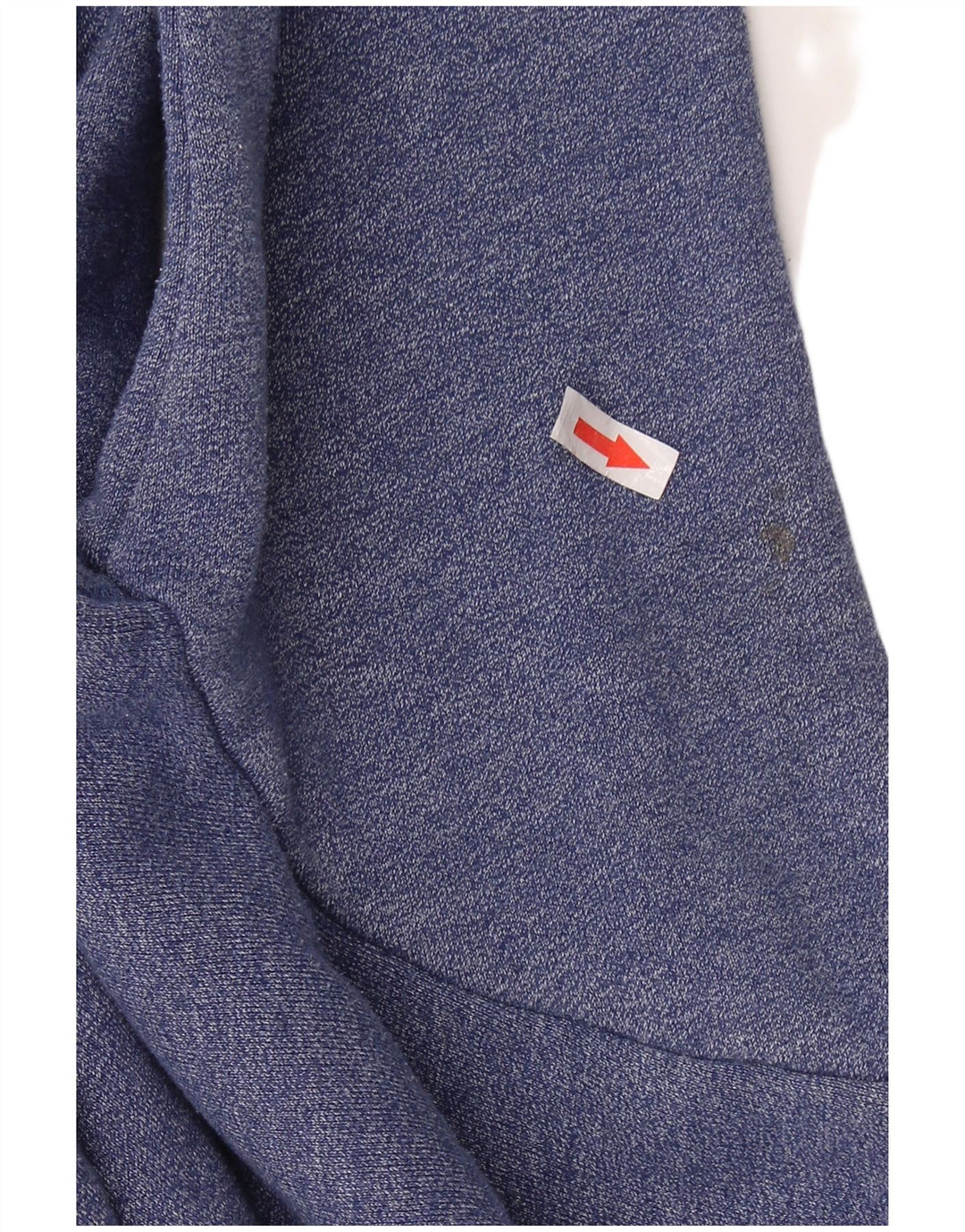 SUPERDRY Herren-Kapuzenpullover mit grafischem Reißverschluss, Größe S, Blau, Baumwolle