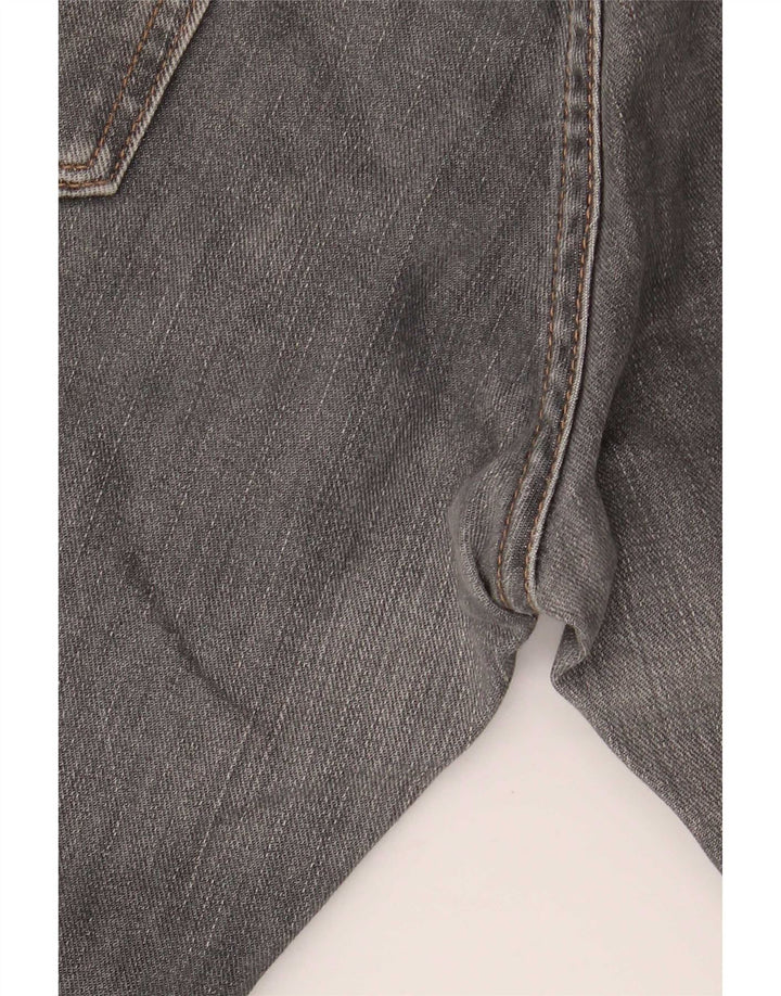 Levi's Herren 504 Straight Jeans W36 L34 Graue Baumwolle