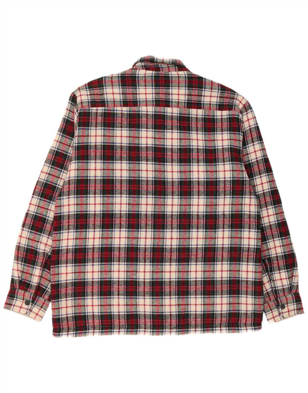 Piombo Herren-Lumberjack-Flanellhemd XL, mehrfarbig, kariert, Baumwolle
