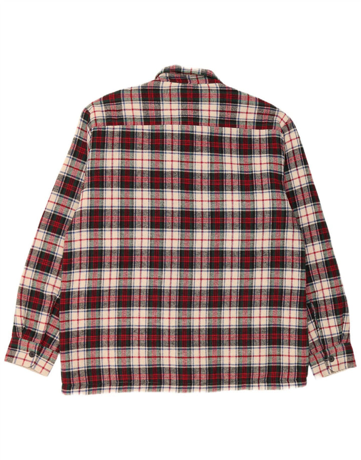 Piombo Herren-Lumberjack-Flanellhemd XL, mehrfarbig, kariert, Baumwolle
