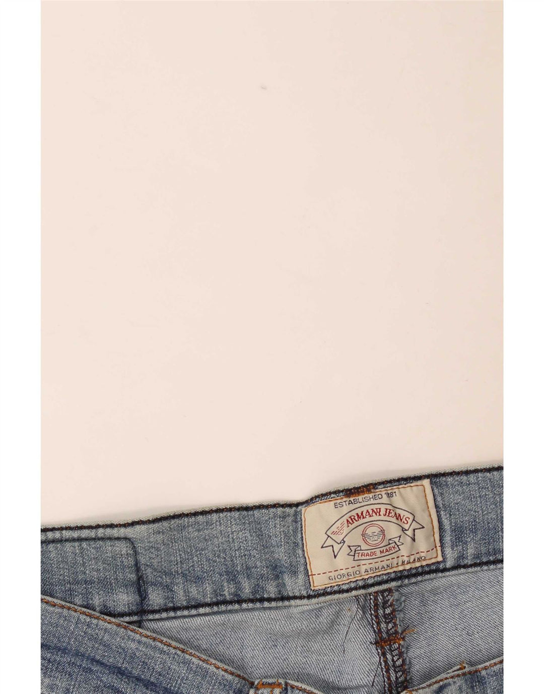 Armani Herren Slim Jeans W32 L29 Blau