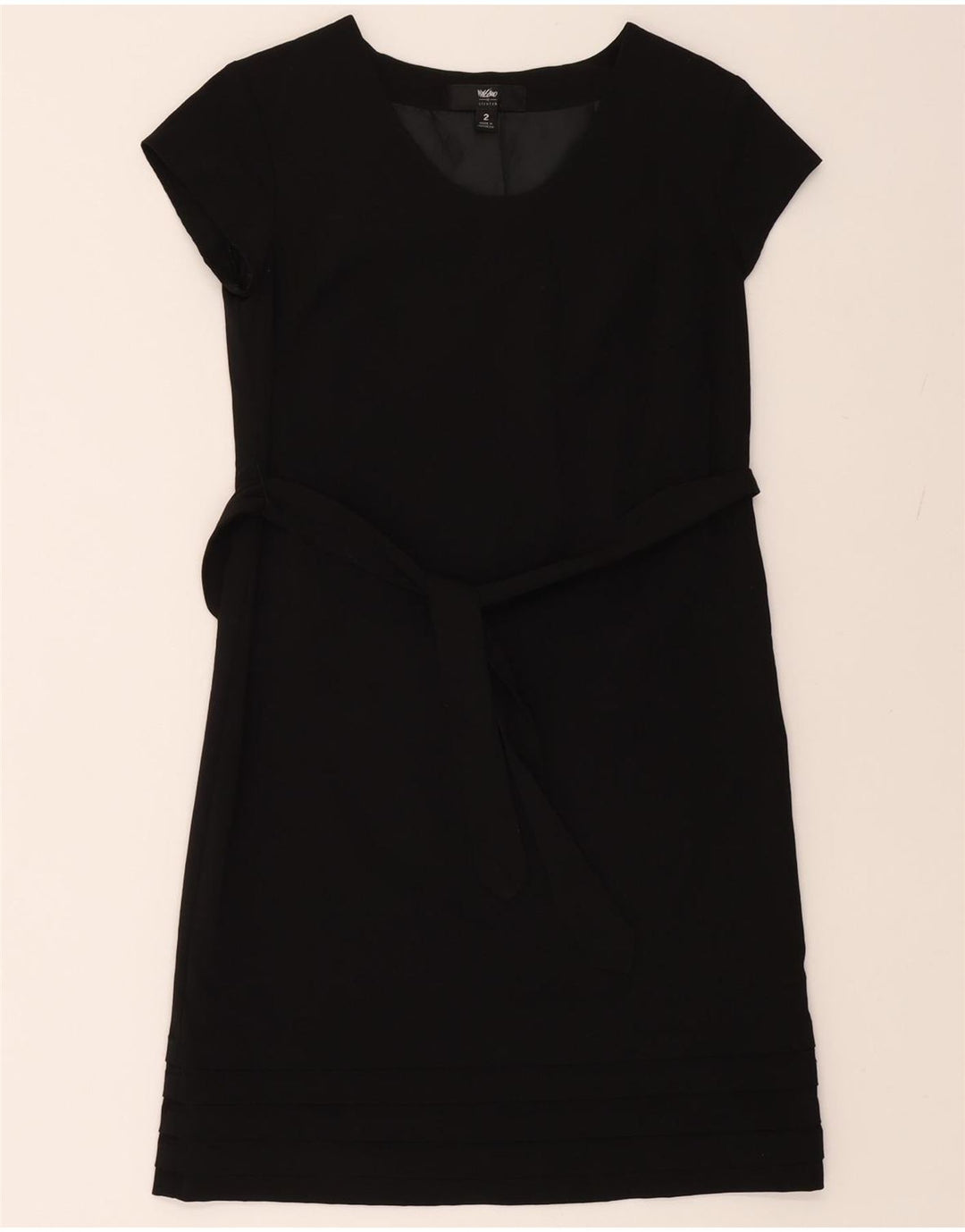 MOSSIMO Womens Sheath Dress US 2 XS Black Polyester Vintage Mossimo and Second-Hand Mossimo from Messina Hembry 