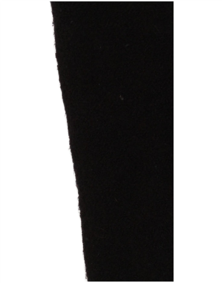 Desigual Womens Graphic Overcoat EU 40 Mittelschwarze Wolle