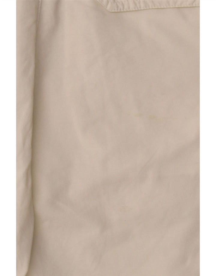 Canadiens Damen Chinoshorts IT 44 Medium W30 Weiße Baumwolle