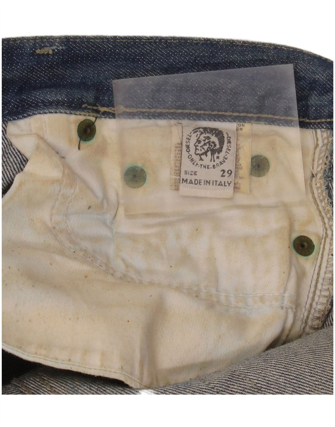 Diesel Damen Bootcut Jeans W32 L32 Blaue Baumwolle