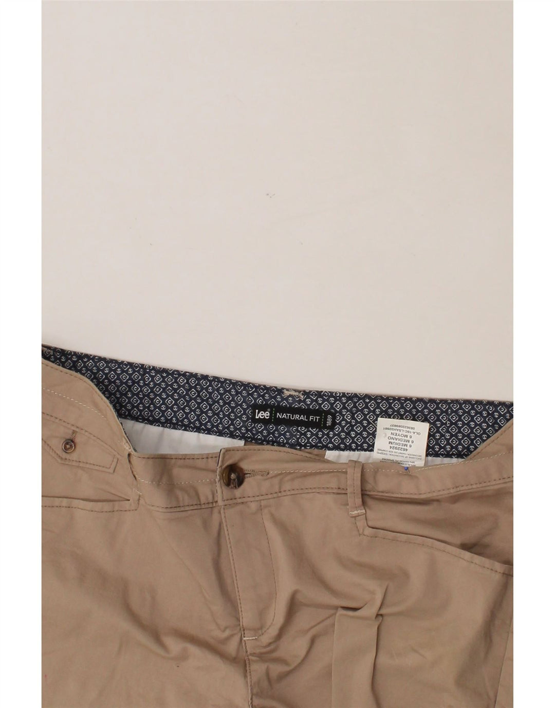 LEE Womens Casual Shorts UK 14 Medium W32 Brown Cotton Vintage Lee and Second-Hand Lee from Messina Hembry 