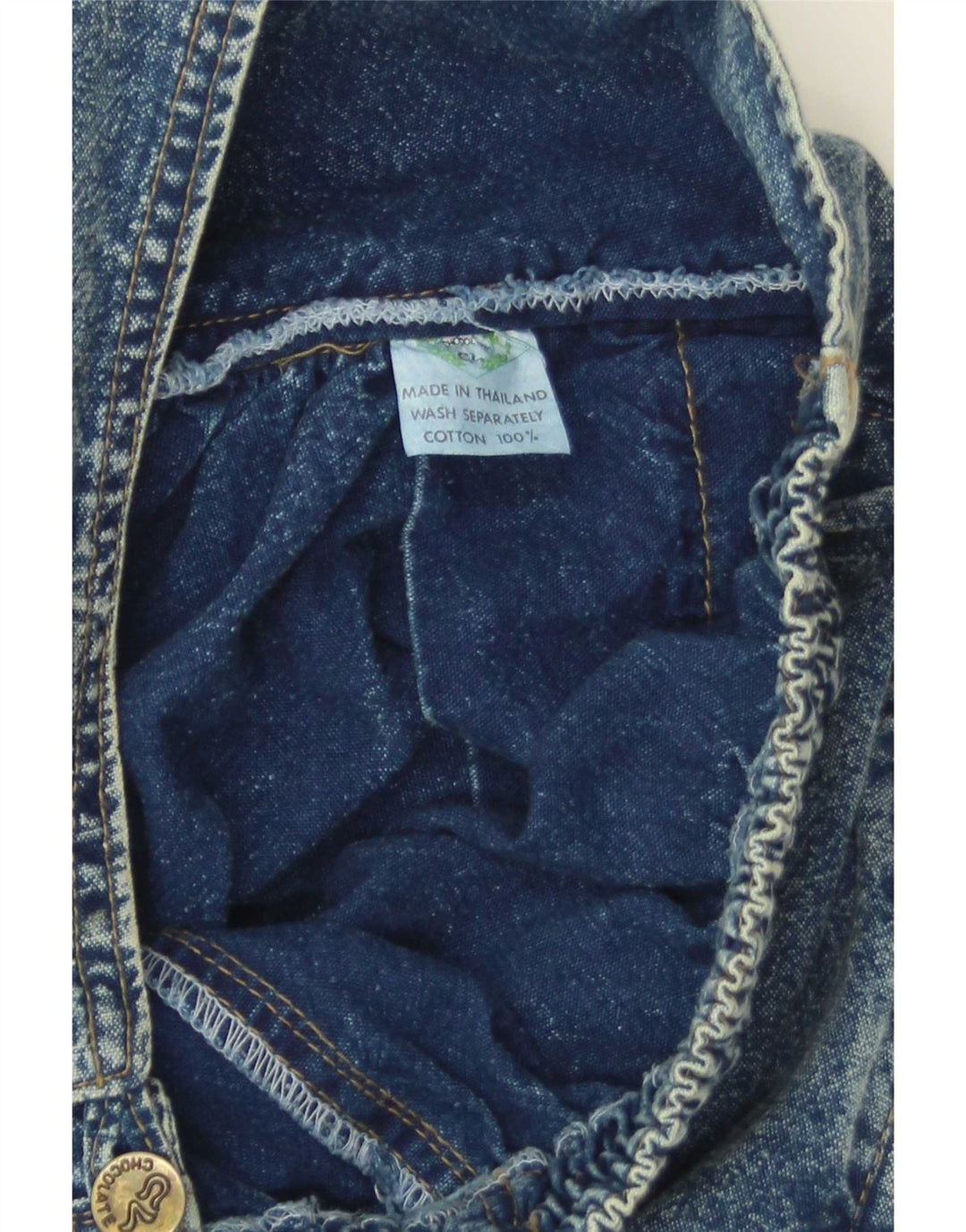 Vintage Damen Jeansrock W28 L30 Blaue Baumwolle