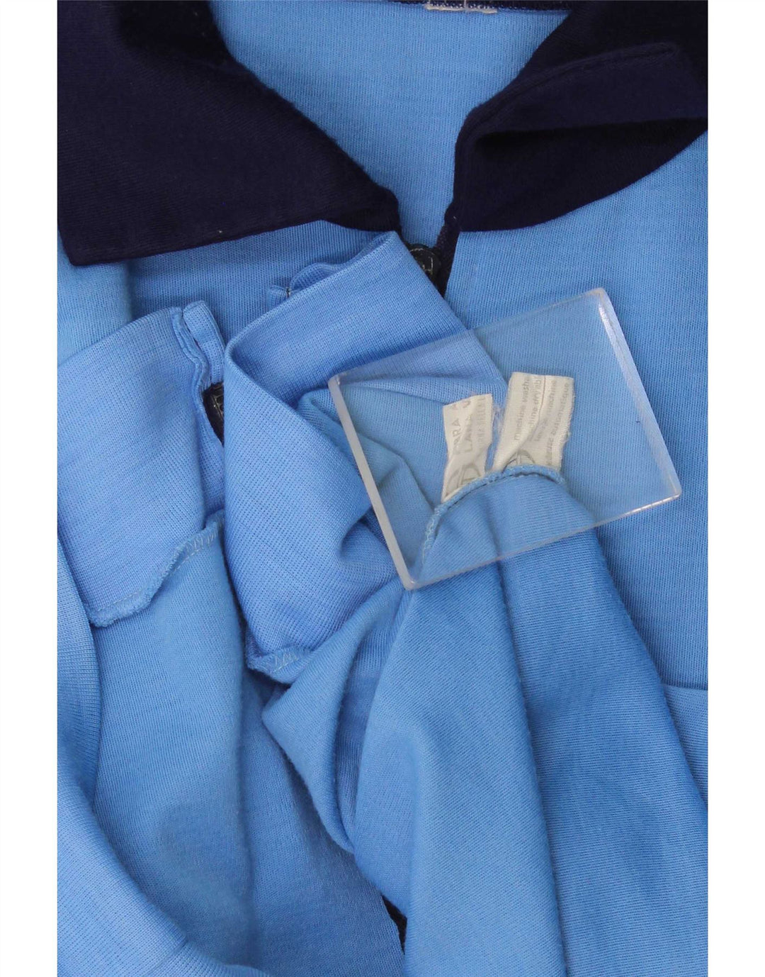 Sergio Tacchini Herren-Trainingsanzugoberjacke aus mittelblauer Colourblock-Wolle