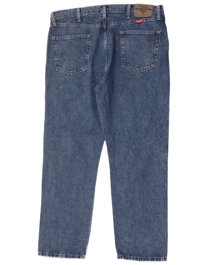 Wrangler Herren-Jeans mit normaler Passform, gerade Passform, W38, L30, Blau, Baumwolle