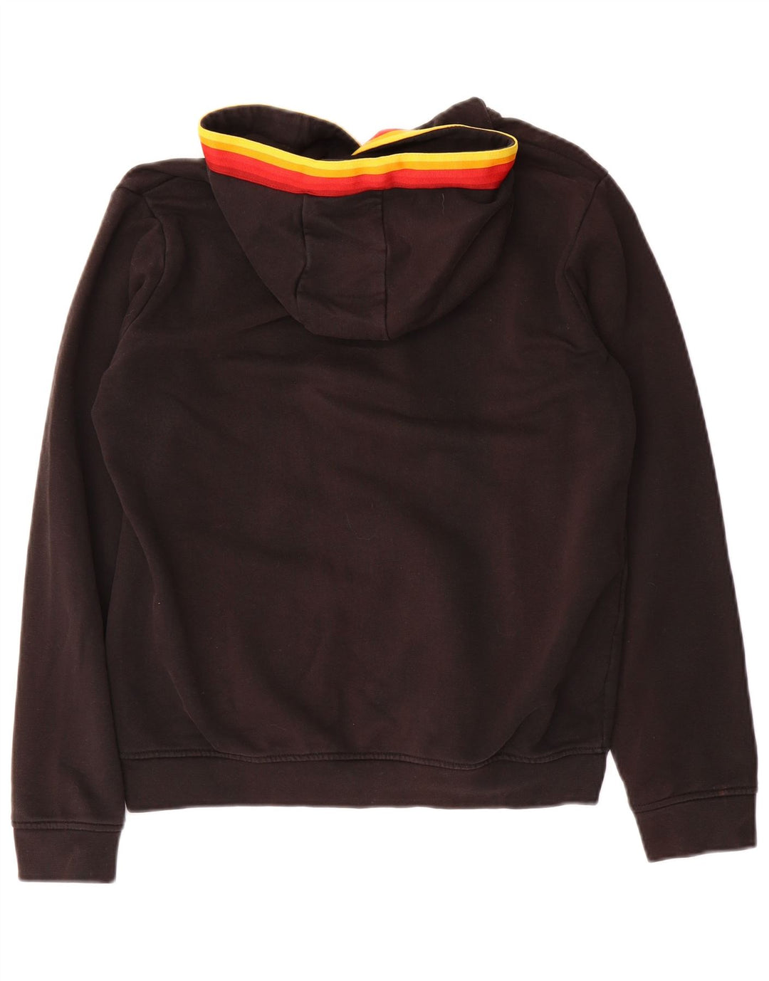 ELLESSE Kapuzenpullover mit Grafik für Jungen, 13–14 Jahre, schwarze Baumwolle