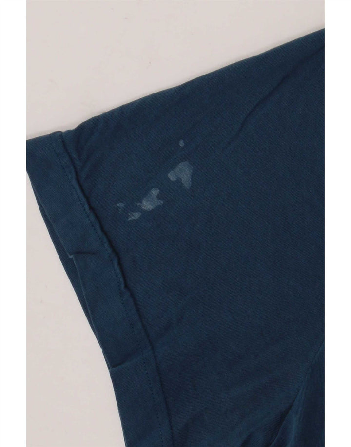 Puma Herren T-Shirt mit Grafik, Größe L, Blau