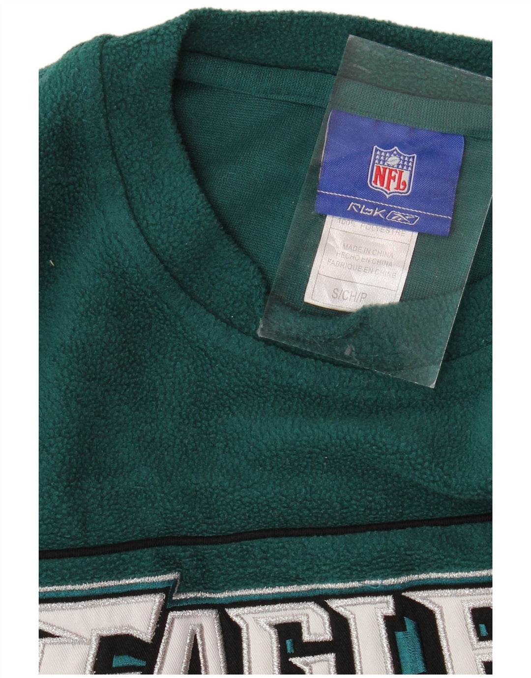 REEBOK Herren Philadelphia Eagles Graphic Fleece-Pullover, Größe S, Grün