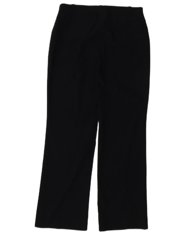 Marks & Spencer Damen Bootcut Chinohose UK 12 Medium W29 L28 Schwarz