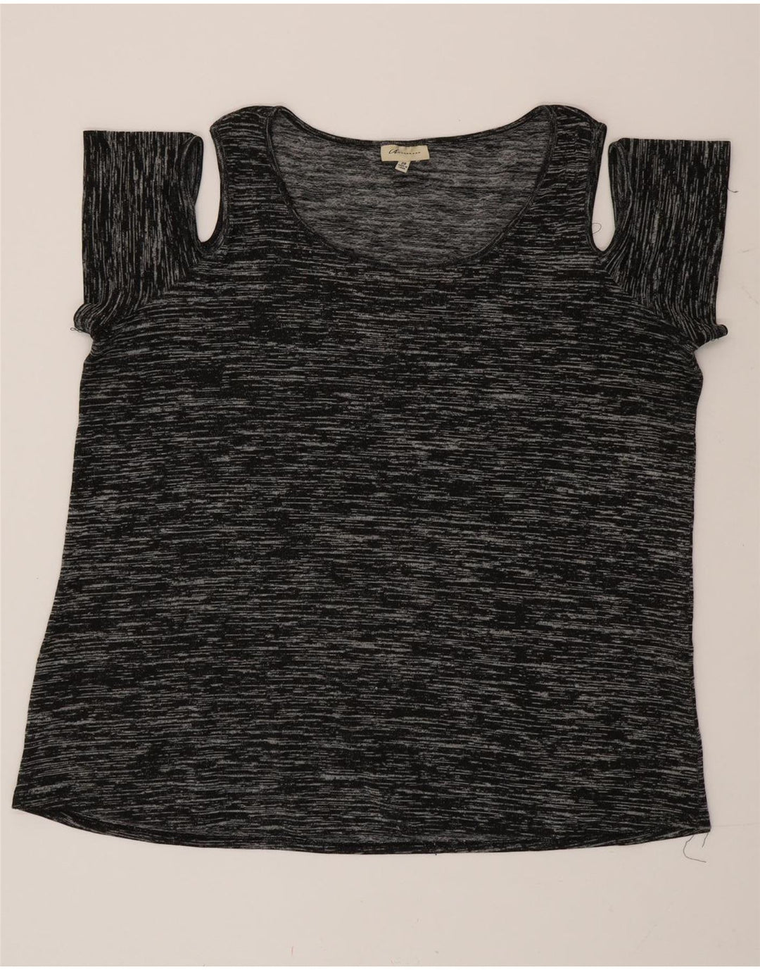Marks & Spencer Damen Autograph-Blusenoberteil UK 20 2XL Schwarz gefleckt