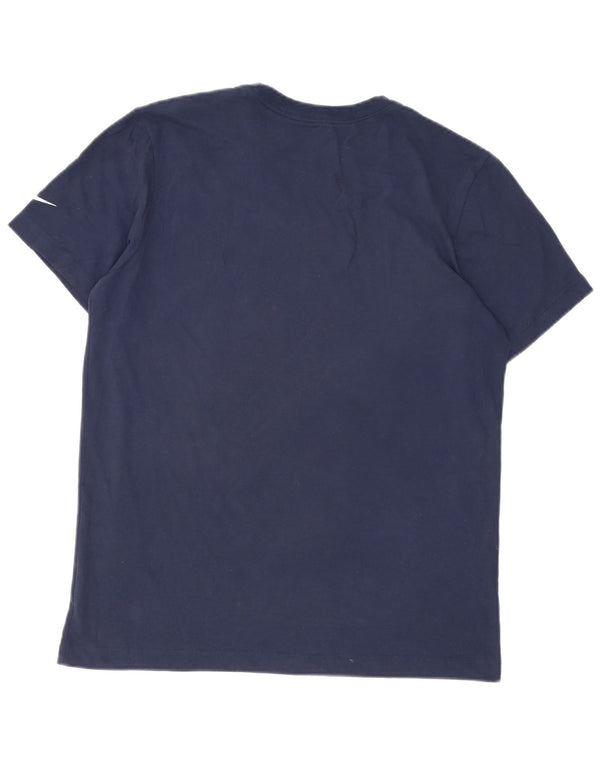 Nike Mens Dallas Cowboys Graphic T-Shirt Top Medium Navy Blue Cotton