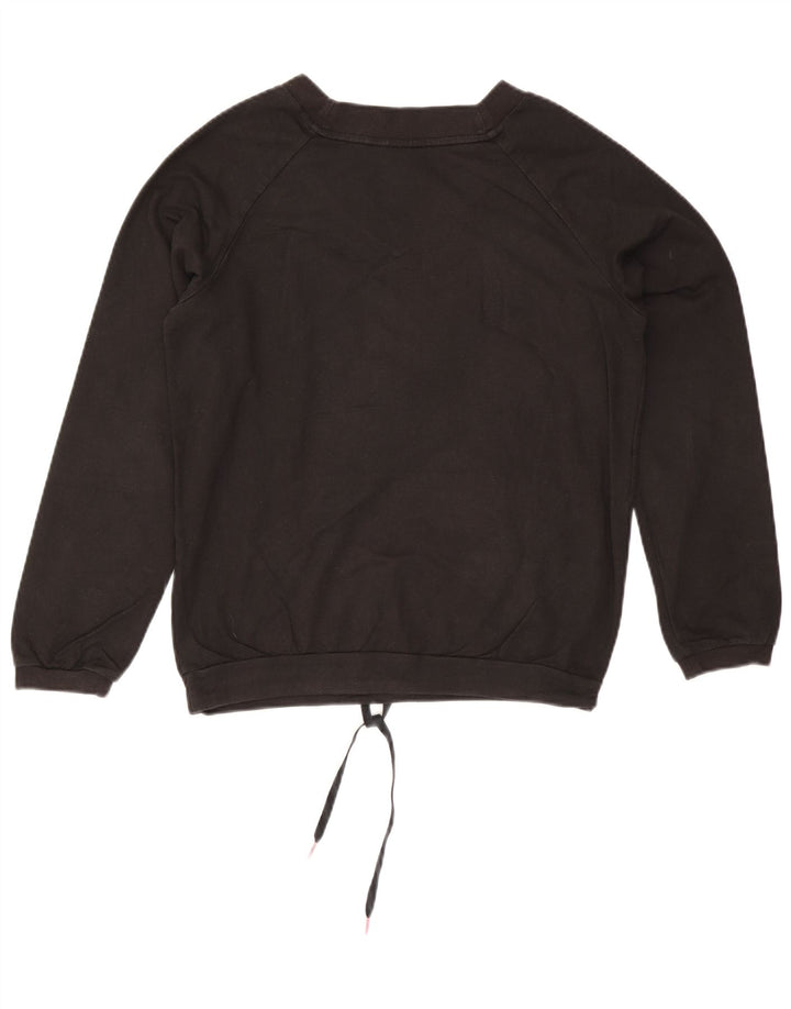 Puma Damen-Sweatshirt in Übergröße, Gr. 10, Größe S, Schwarz, Baumwolle