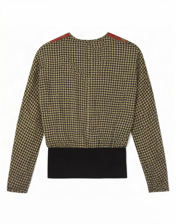 Gibi Damen-Hemdbluse, UK 10, Größe S, mehrfarbig, Blumenmuster, Seide