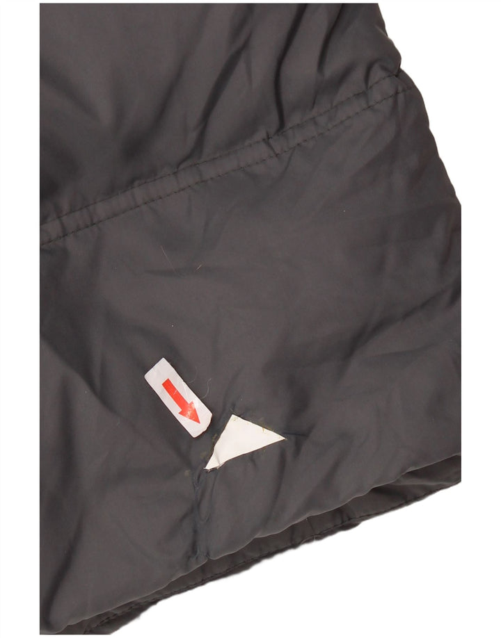 Champion Wattierte Jacke für Jungen, 11–12 Jahre, Größe L, Grau, Polyamid