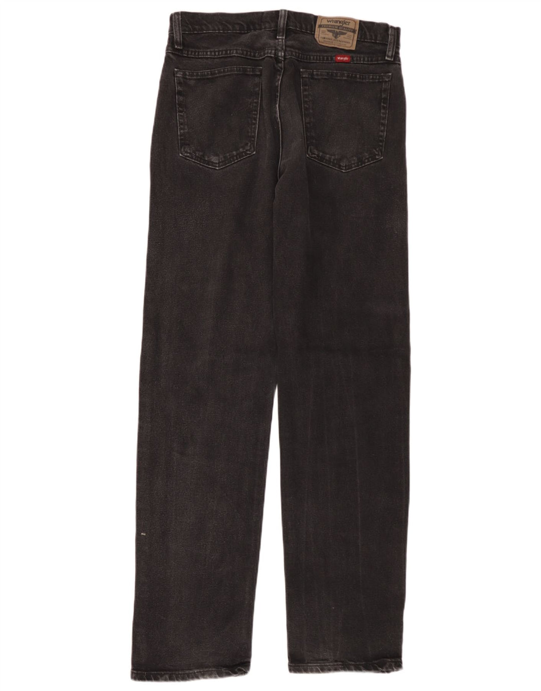 Wrangler Herren Straight Jeans W32 L34 Schwarze Baumwolle