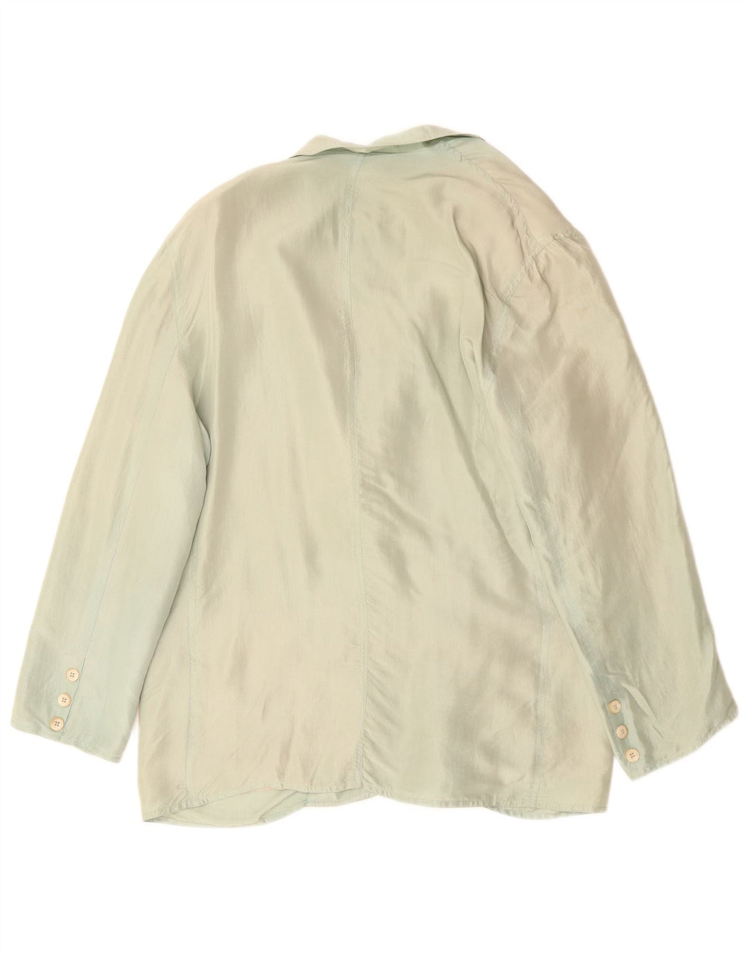KRIZIA Damen 2-Knopf-Blazerjacke IT 46 Large Grün