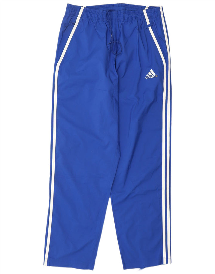 Adidas Herren Trainingshose UK 42/44 Large Blau Polyester