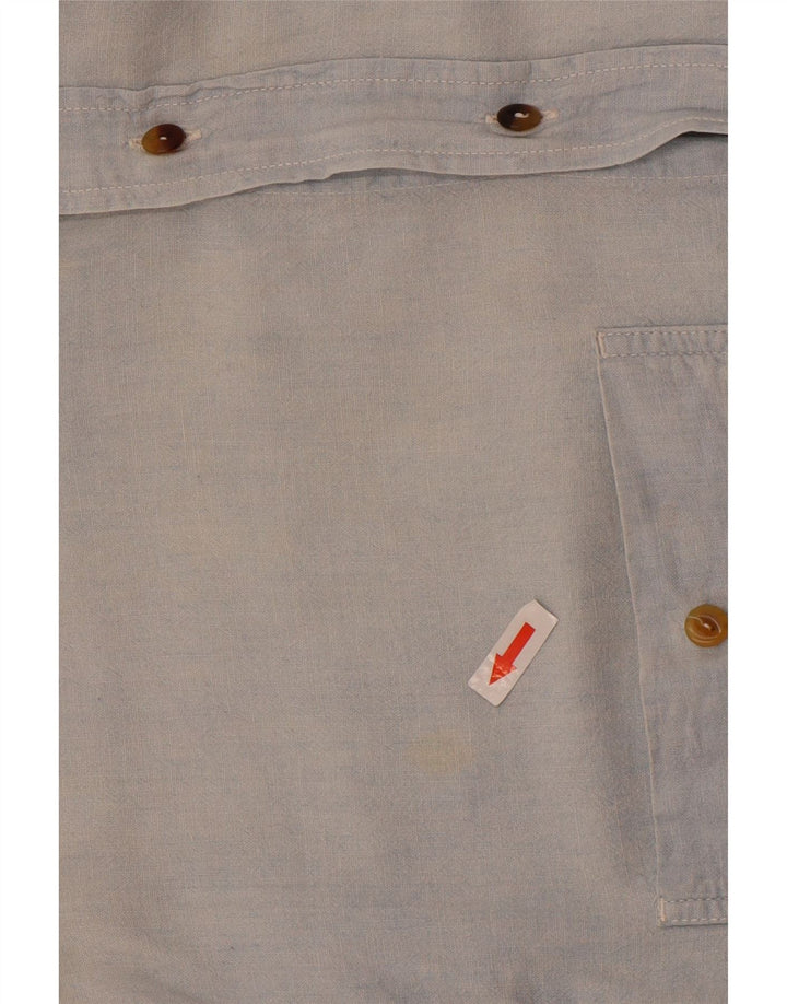 Valentino Herrenhemd Größe 39 Mittelblau