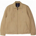 Gant Herren Bomberjacke UK 40 Large Beige Baumwolle