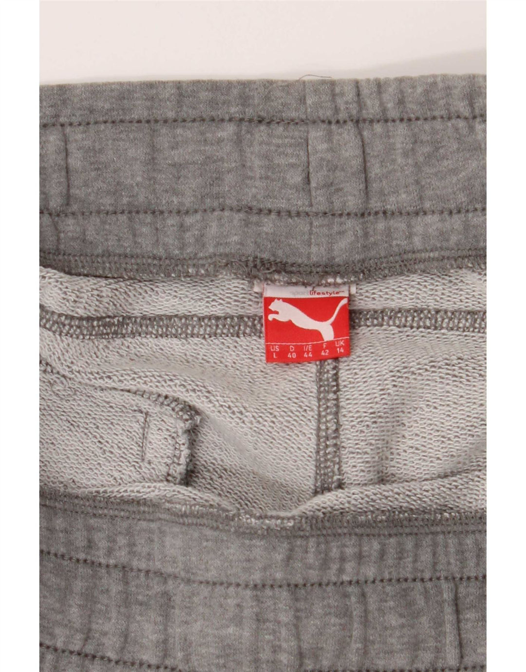 Puma Damen Sportshorts UK 14 Large W32 Grau