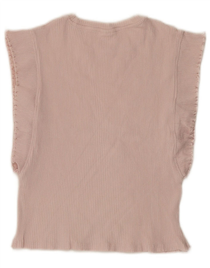 Zara Mädchen-Trägershirt, 11–12 Jahre, Rosa