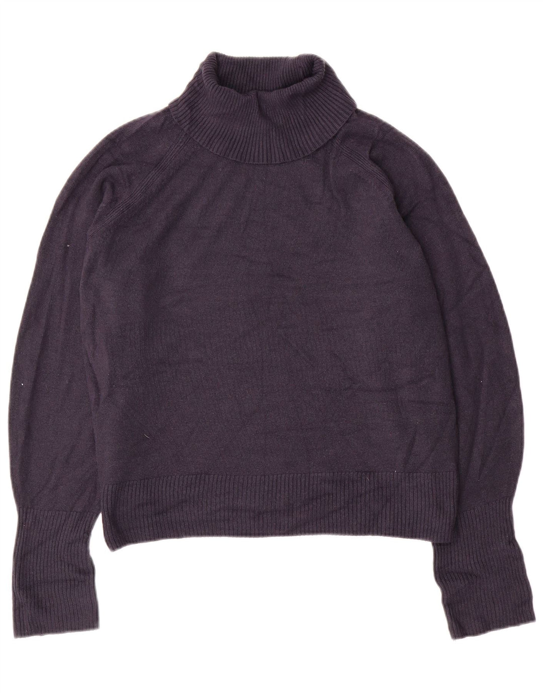 Marks & Spencer Damen Rollkragenpullover, Gr. 40, Marineblau