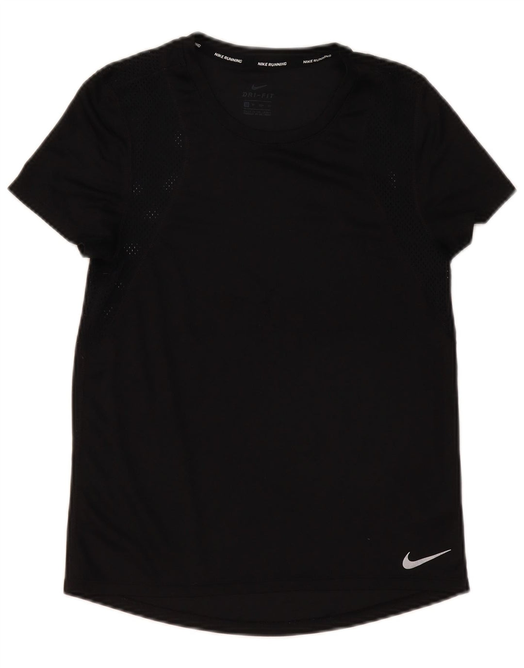 Nike Herren Dri Fit T-Shirt Top XS Schwarz Polyester