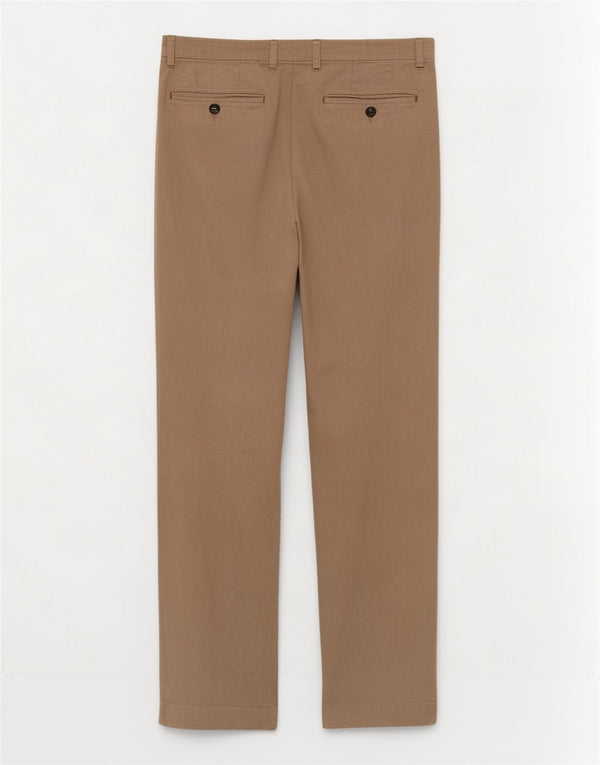 Gerade Anzughose für Herren von Ted Baker, W34, L32, Beige, Baumwolle