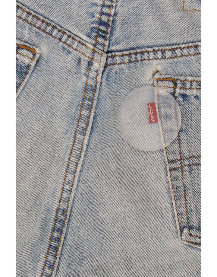 Levi's Damen Jeansshorts W28 Mittelblau