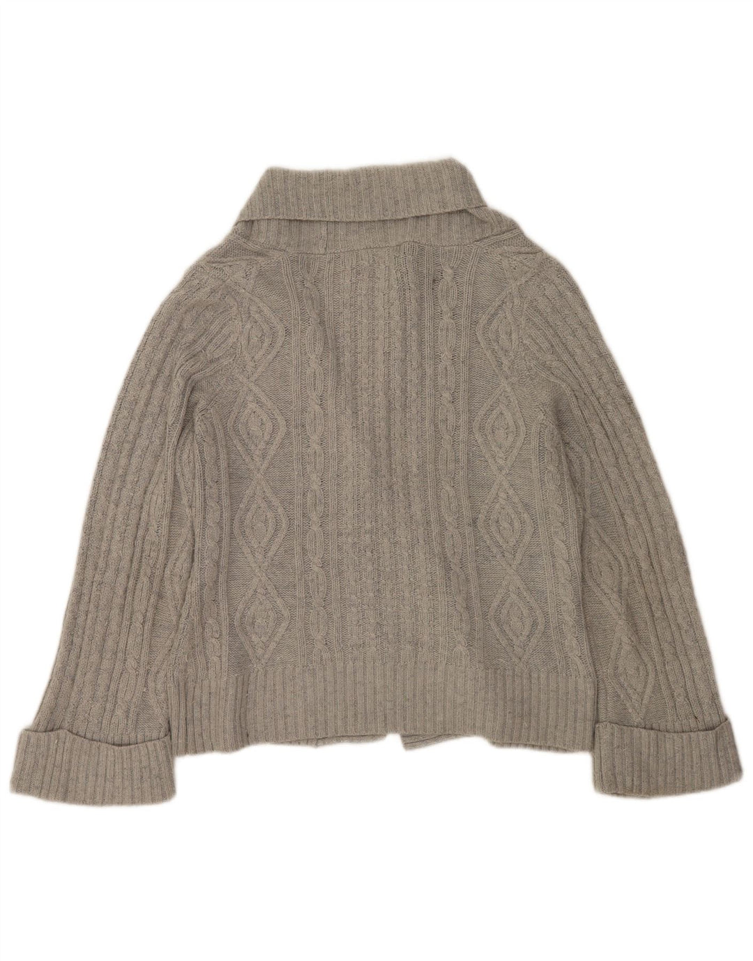 Marks & Spencer Damen-Cardigan-Pullover UK 14 Large Grau Acryl