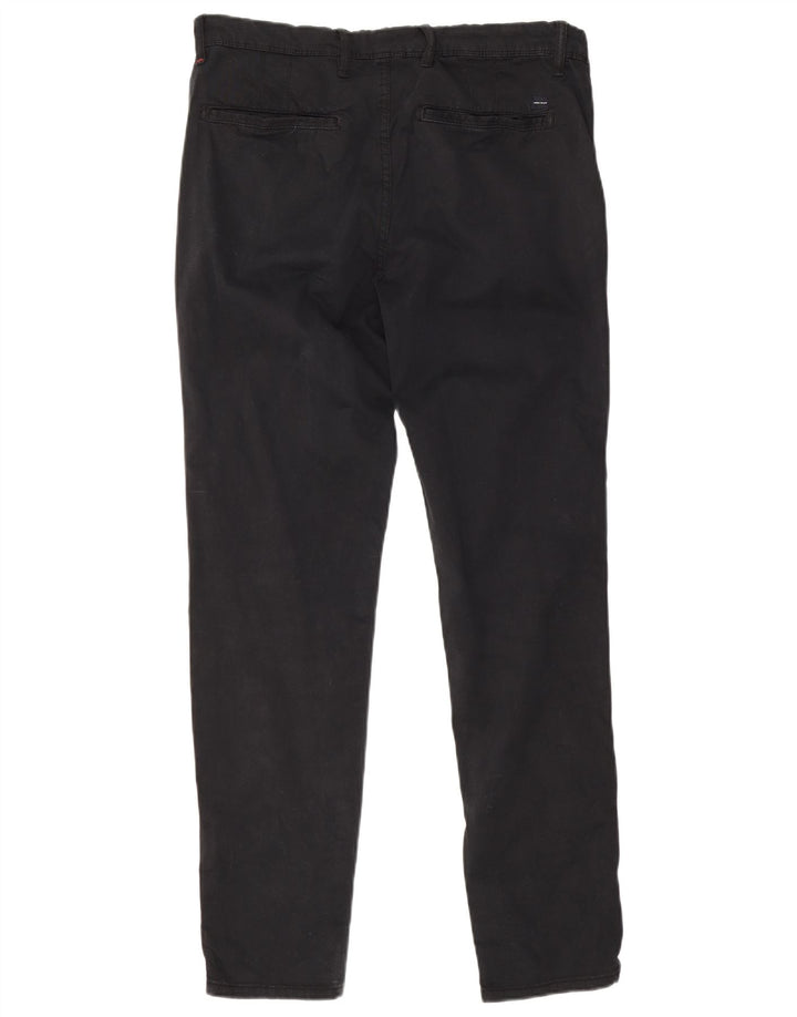 Zara Slim Chino-Hose für Herren, EU 40, M, B31, L30, Schwarz