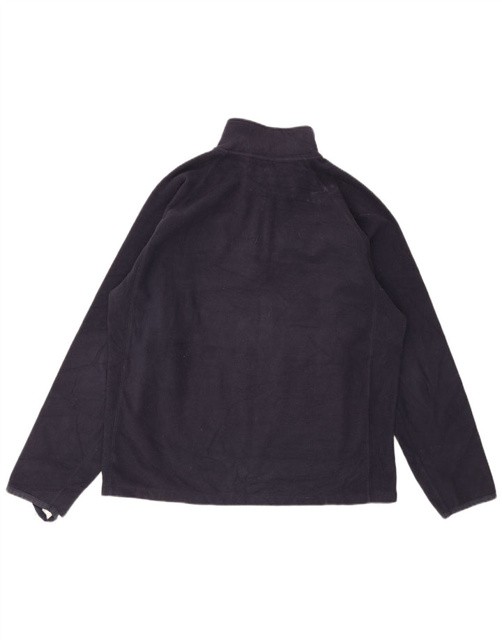 Gap Herren-Fleecepullover mit Reißverschluss, XL, Marineblau