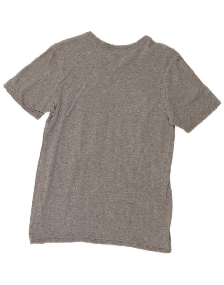 Nike Herren-T-Shirt mit sportlichem Schnitt und Grafik, Größe S, Grau meliert