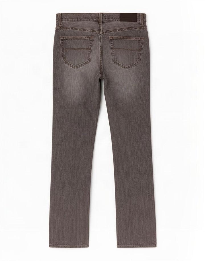 Gant Herren Straight Jeans W32 L36 Graue Baumwolle