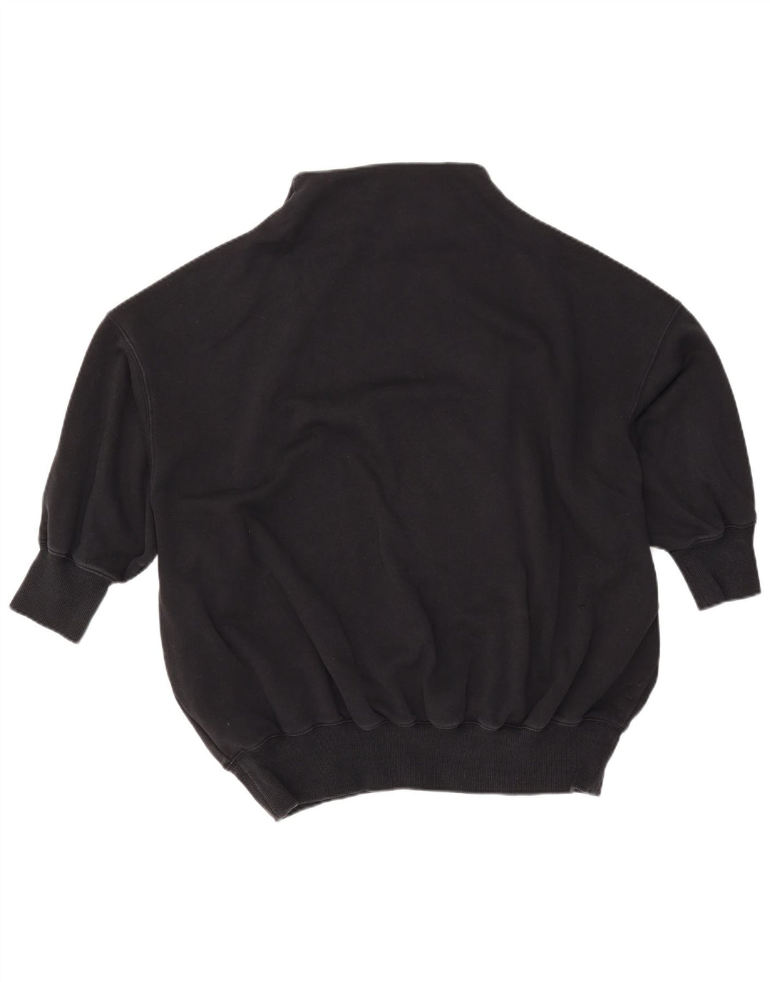 NIKE Damen-Sweatshirt mit 3/4-Ärmeln, übergroß, Gr. 10, Schwarz