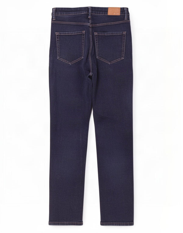 Marks & Spencer Damen Sienna Straight Jeans UK 12 Medium W30 L28 Marineblau