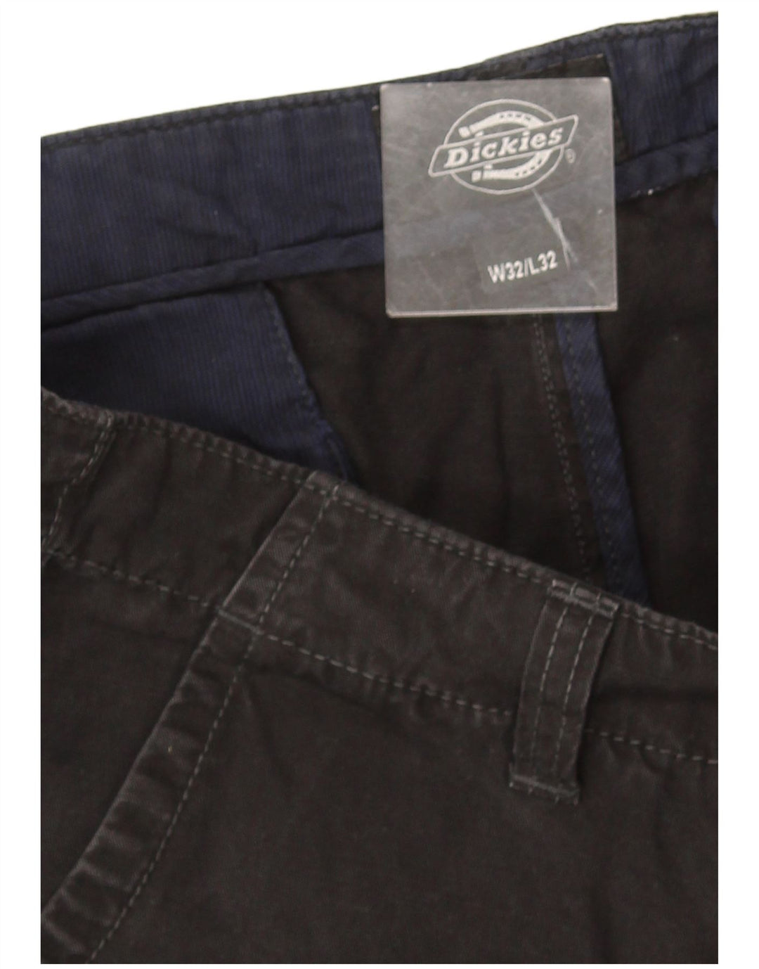 Dickies Herren-Chinohose mit normaler Passform, W32, L32, graue Baumwolle